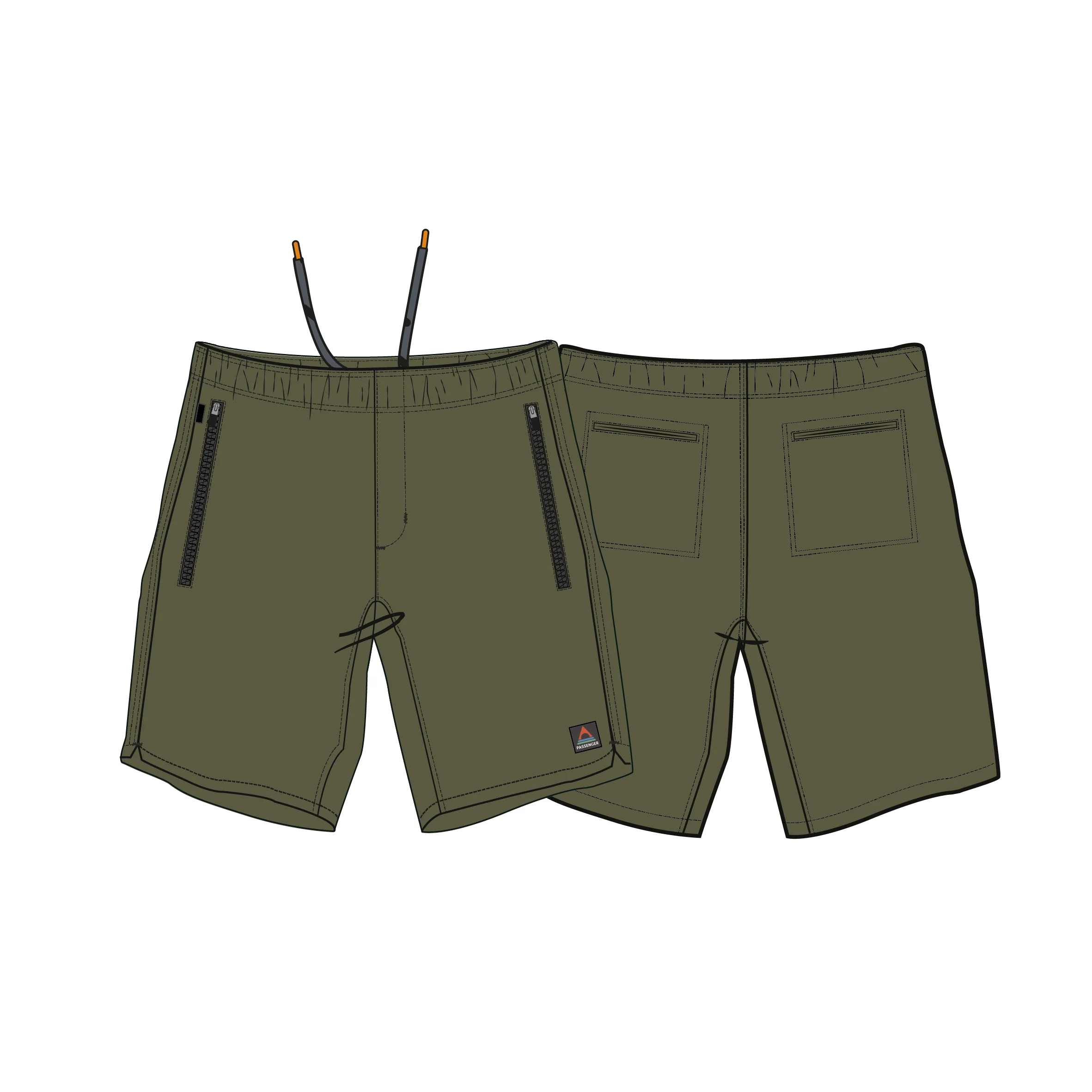 Traveller All Purpose Short - Khaki - Image 12