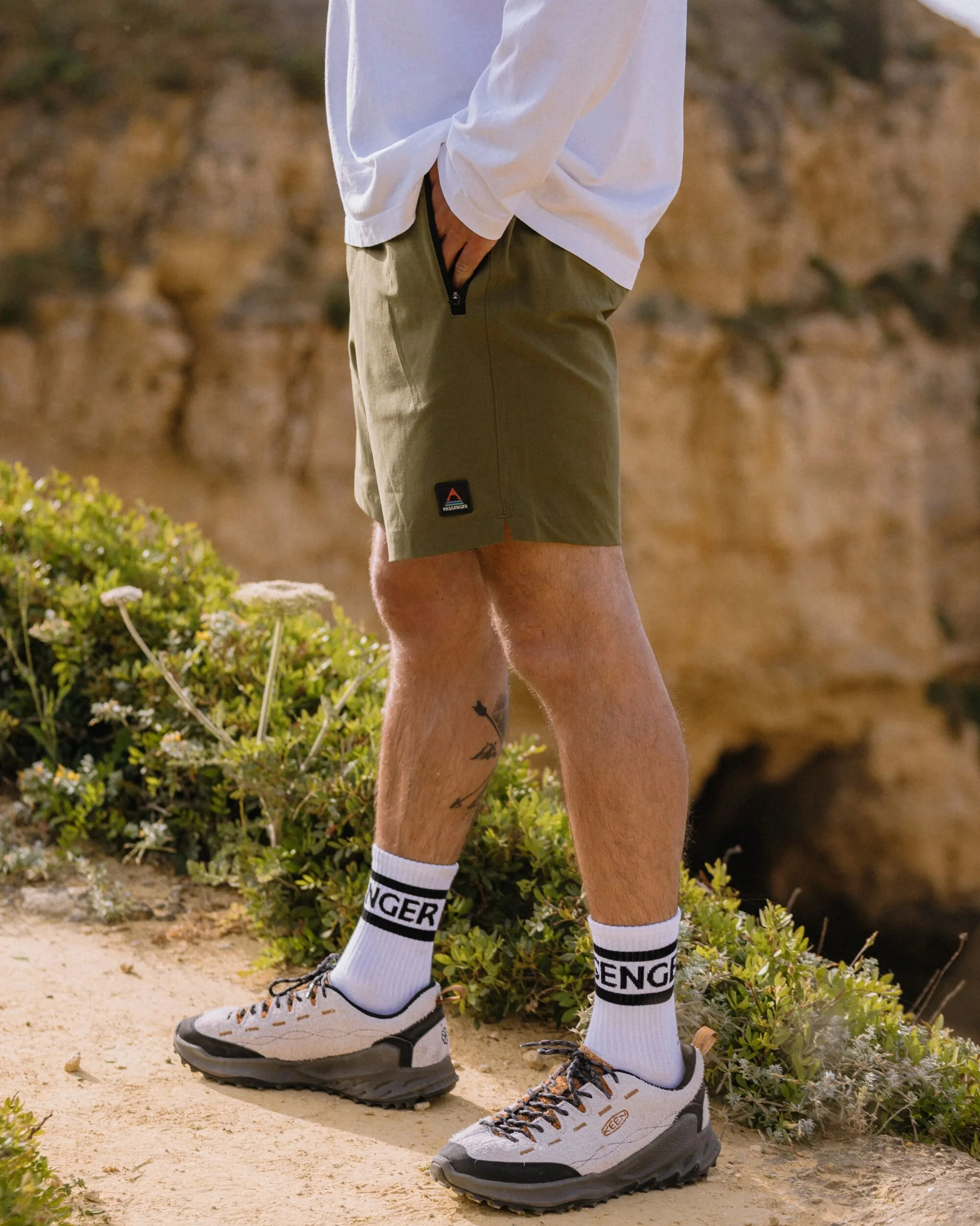 Traveller All Purpose Short - Khaki - Image 5