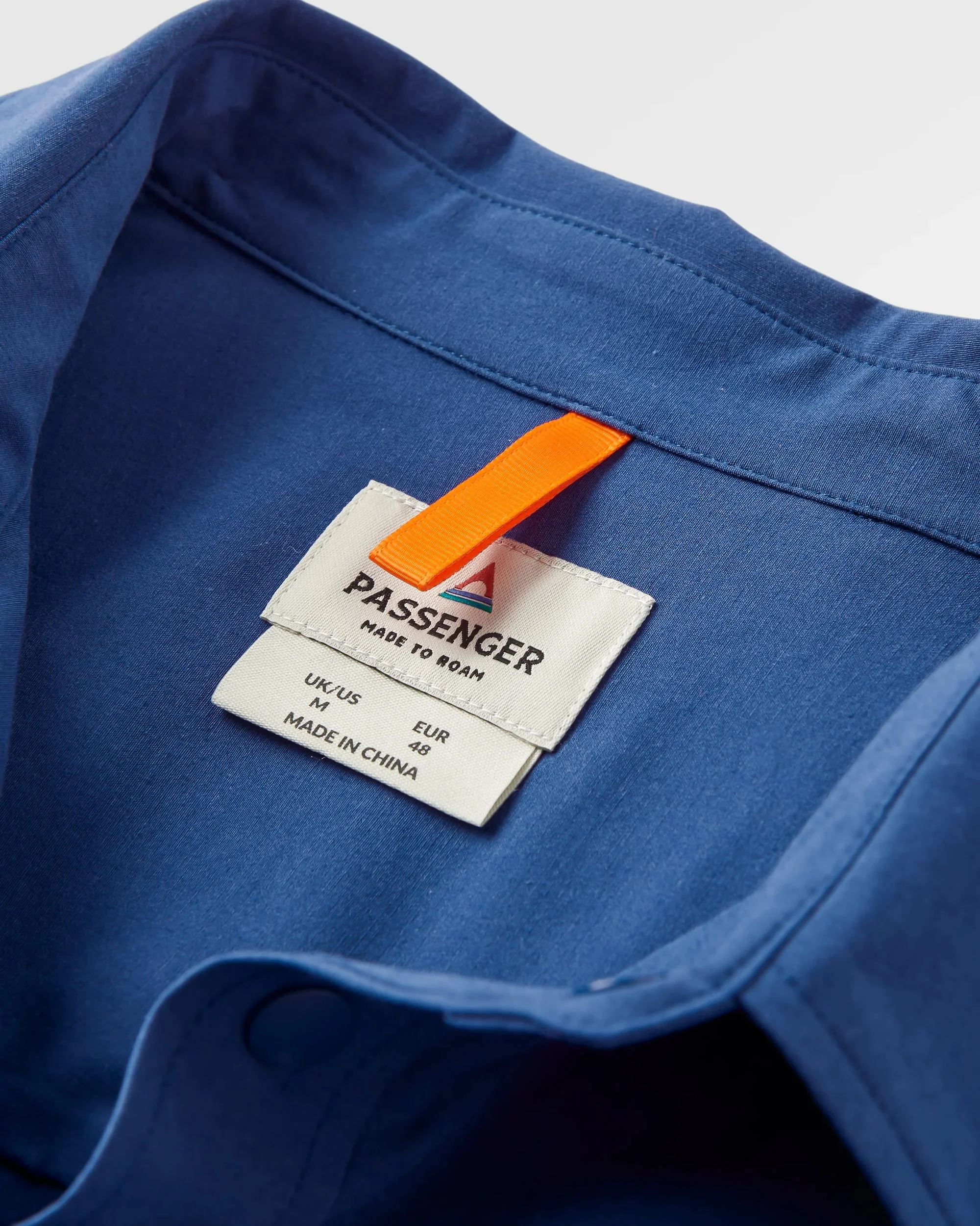 Traveller Short Sleeve Stretch Shirt - Dark Denim - Image 8