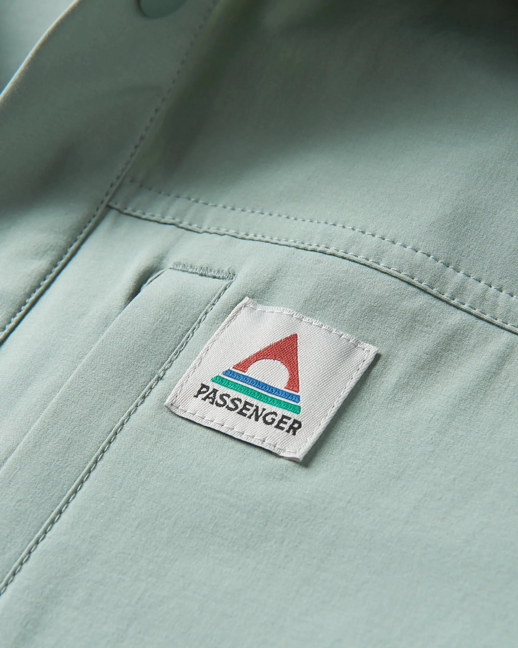 Traveller Stretch Shirt - Pistachio - Image 8