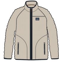Tripper Full Zip Sherpa Fleece - Oatmeal - Image 12