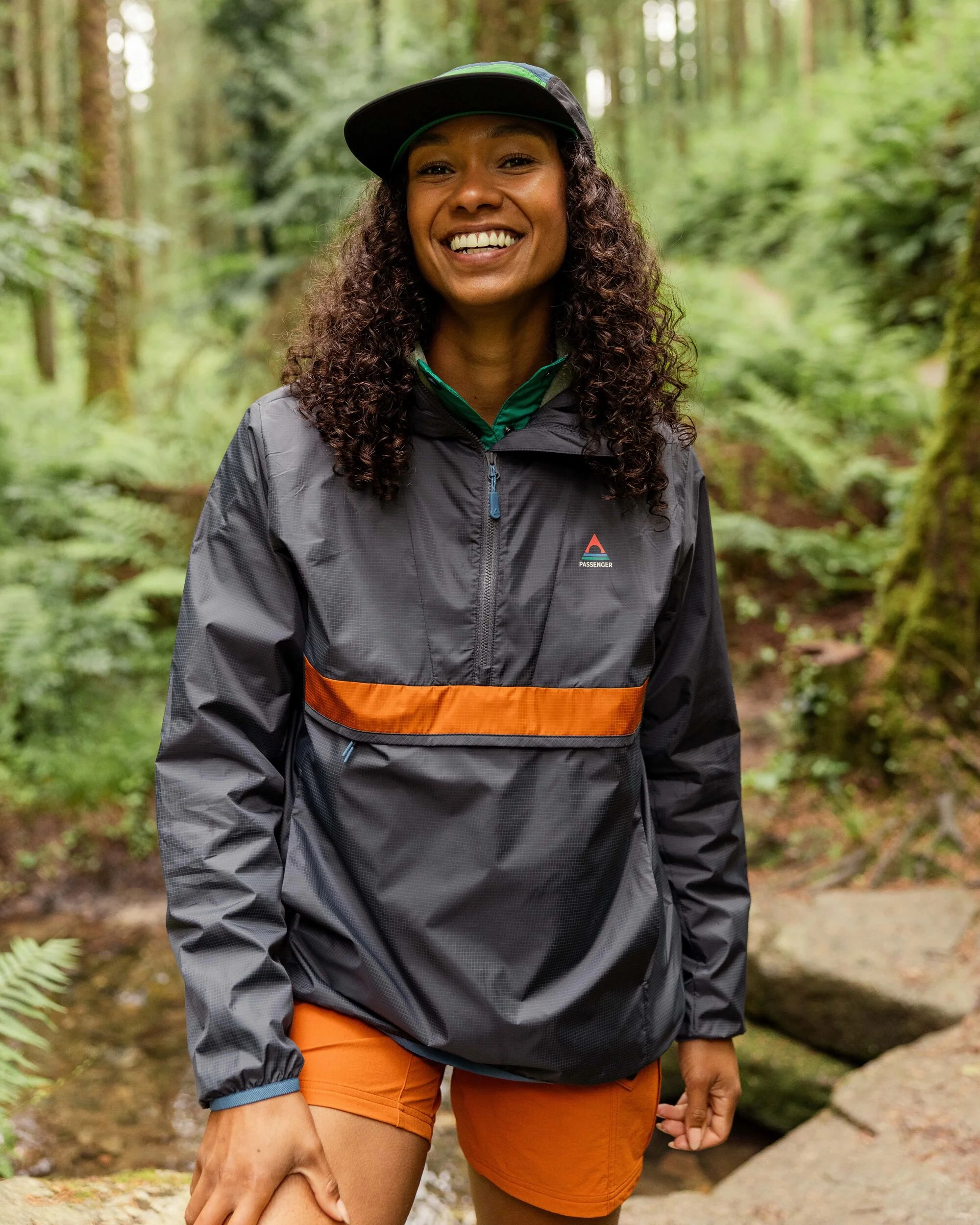 Viento Windshell Anorak - Charcoal
