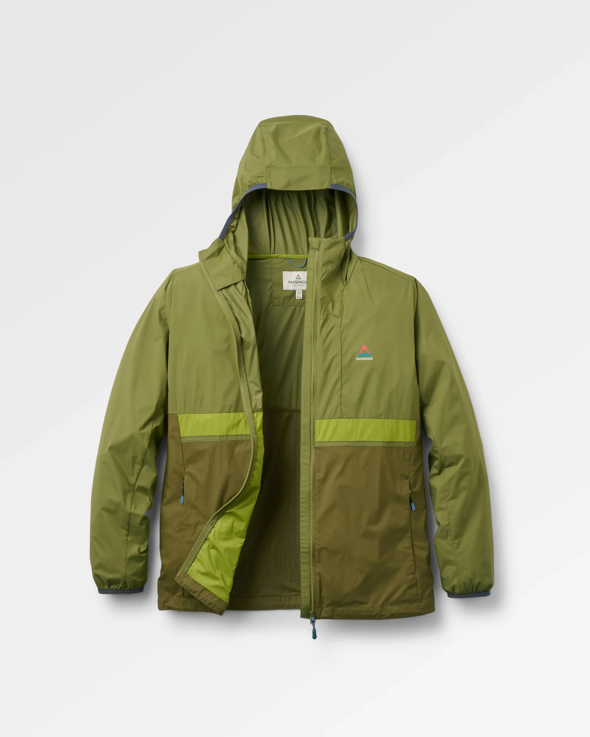 Viento Windshell Jacket - Dark Olive/Clover - Image 2