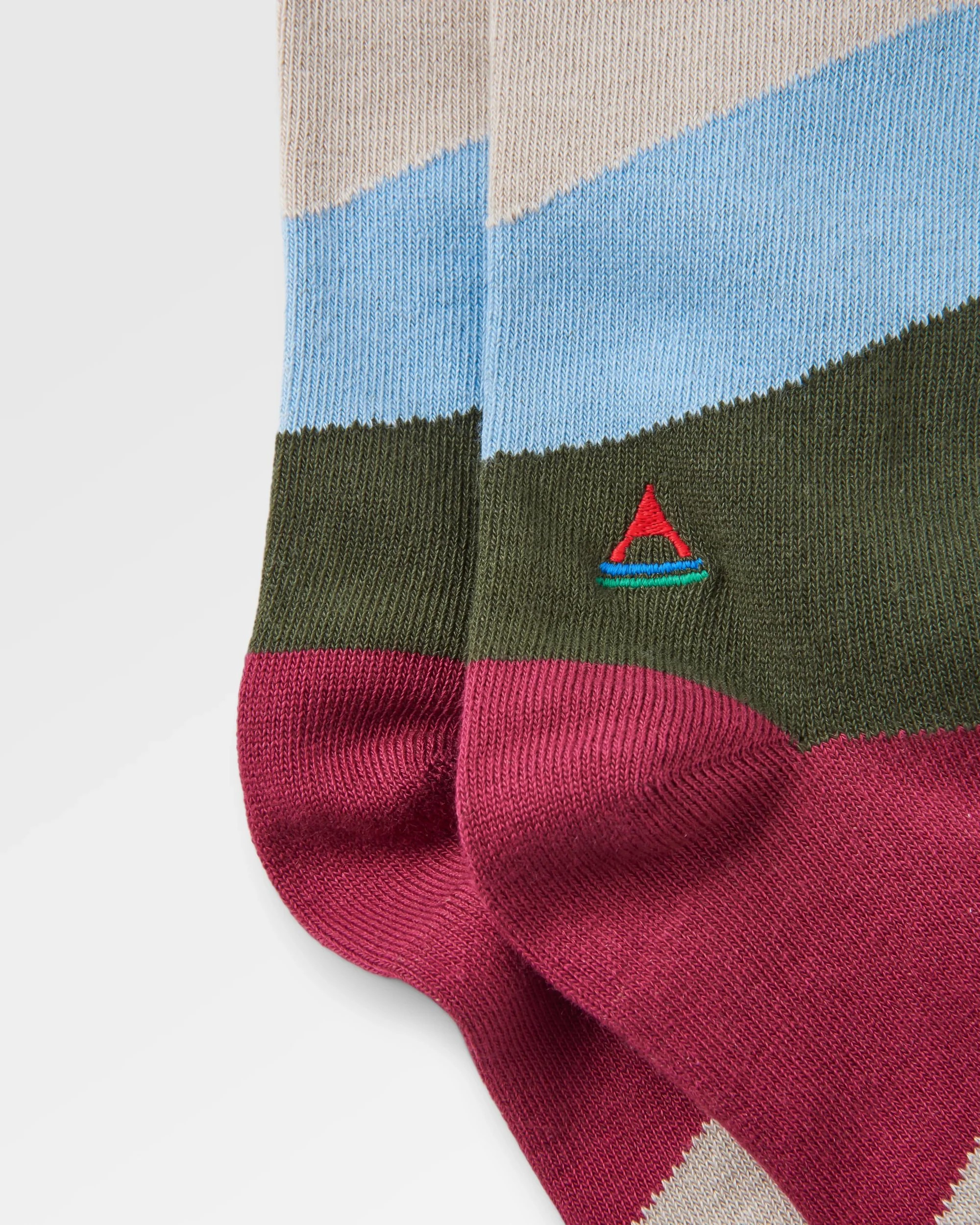 Vista Organic Socks - Rhubarb - Image 4