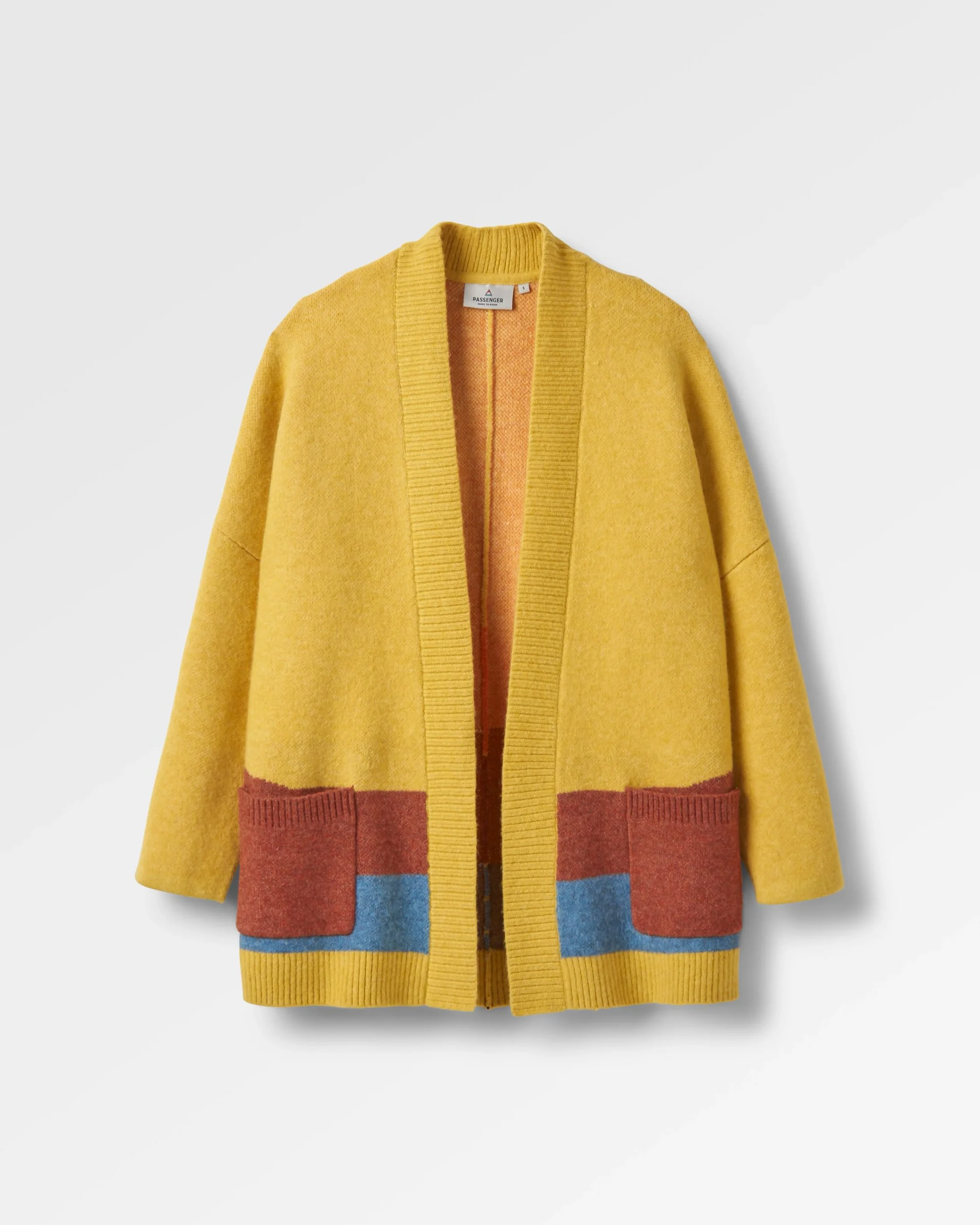 Vista Knitted Cardigan - Amber Gold - Image 2