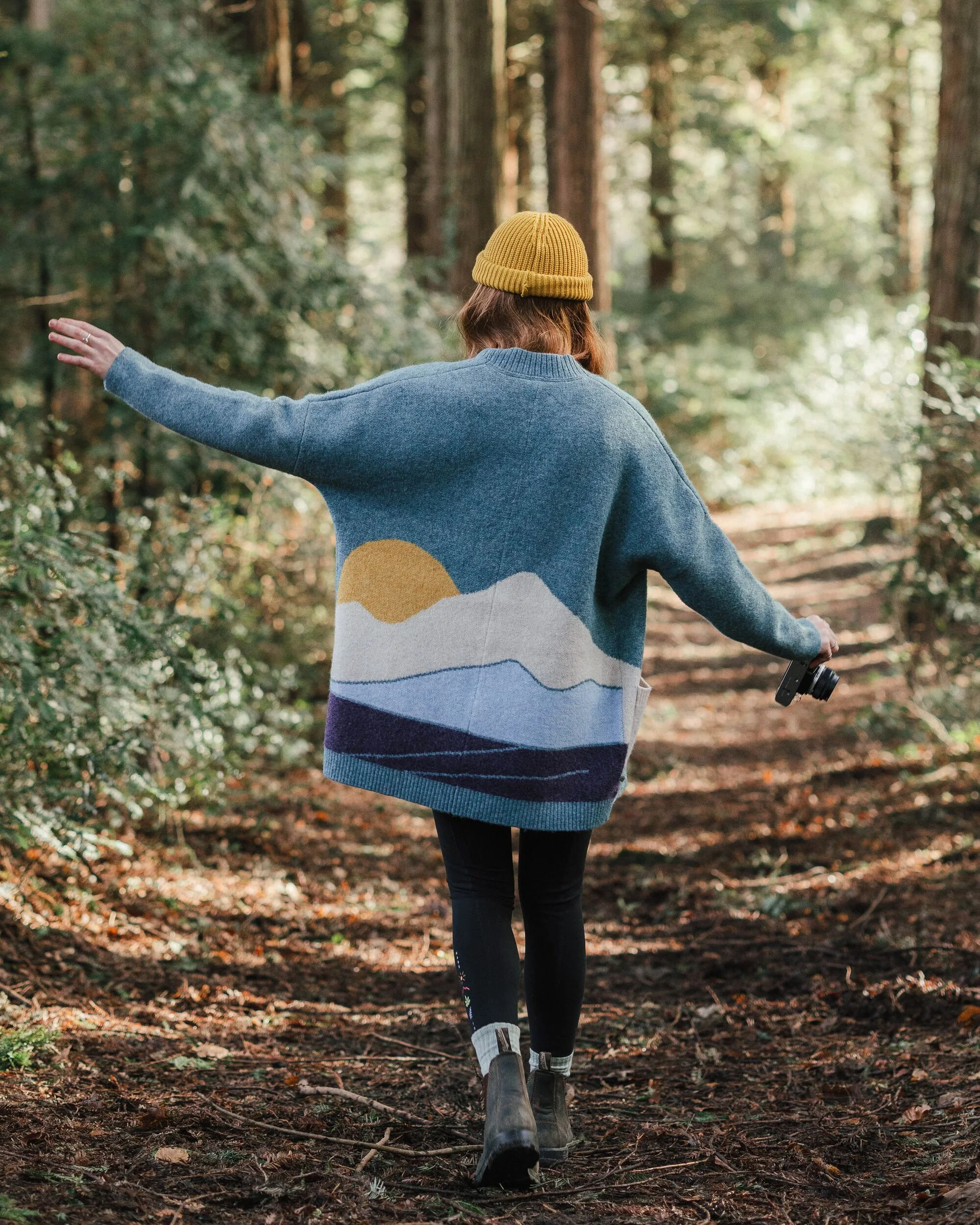 Vista Knitted Cardigan - Arctic