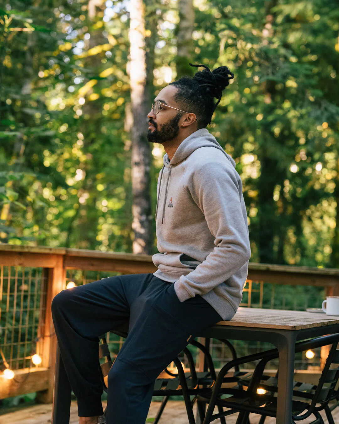 Vita Hoodie - Grey Marl - Image 4