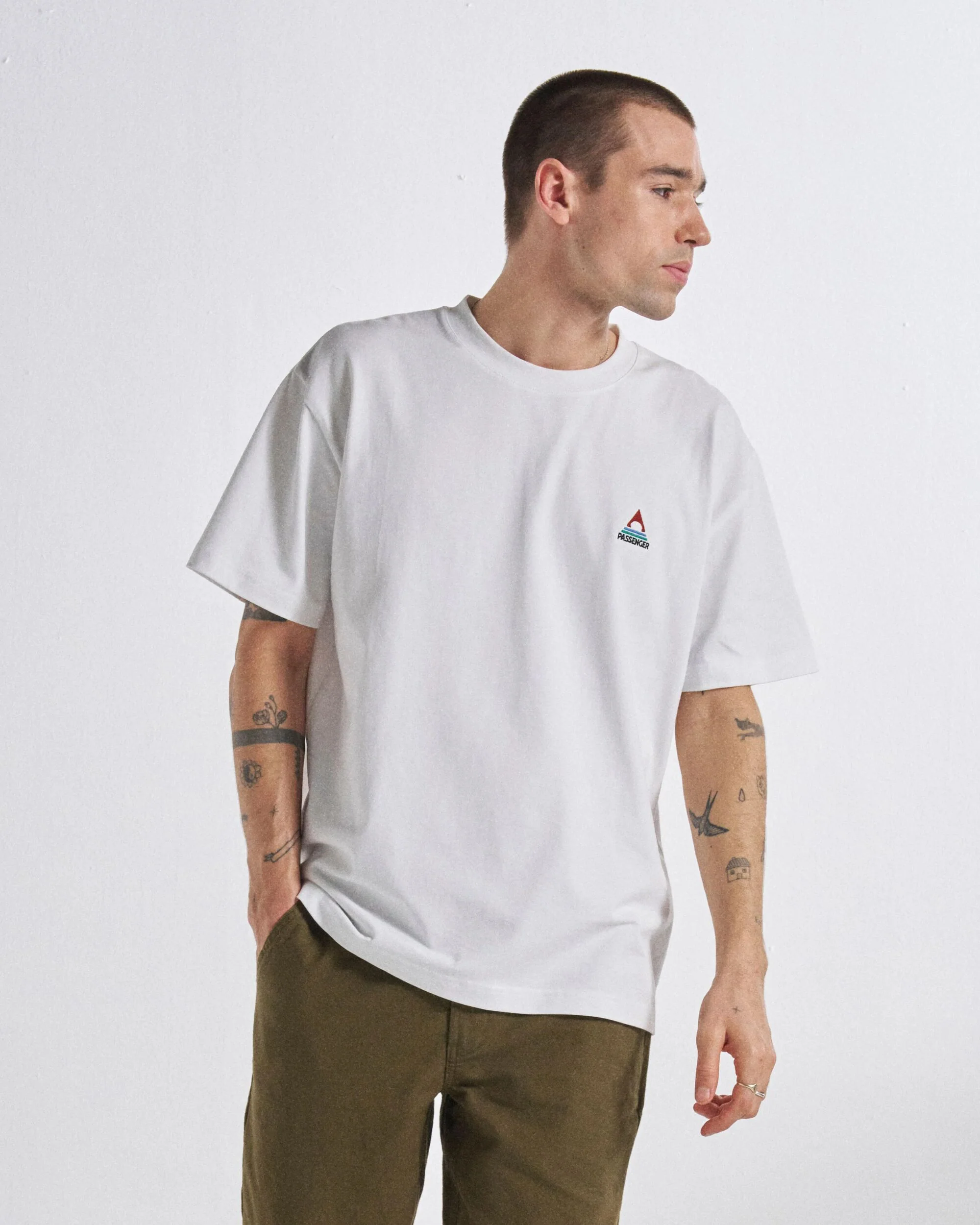 Vita Relaxed Fit T-Shirt - White - Image 3