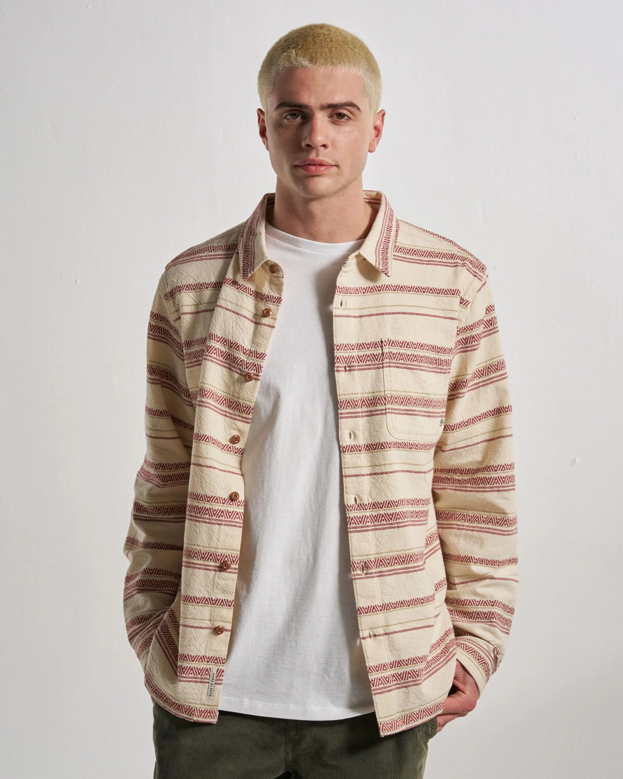 Voyage Jacquard Shirt - Birch