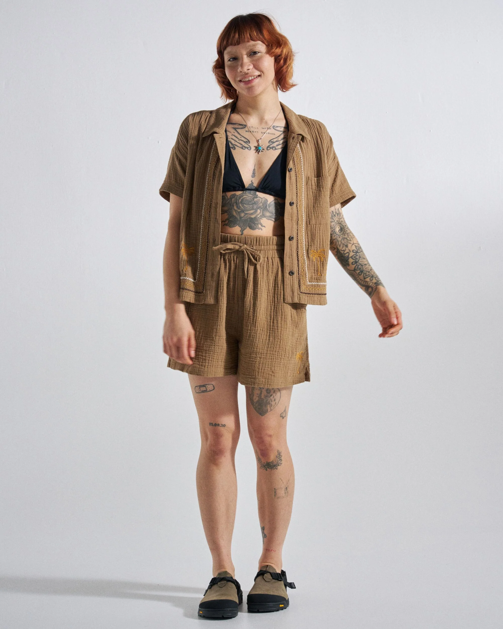 Waveney Short - Caramel Brown - Image 9