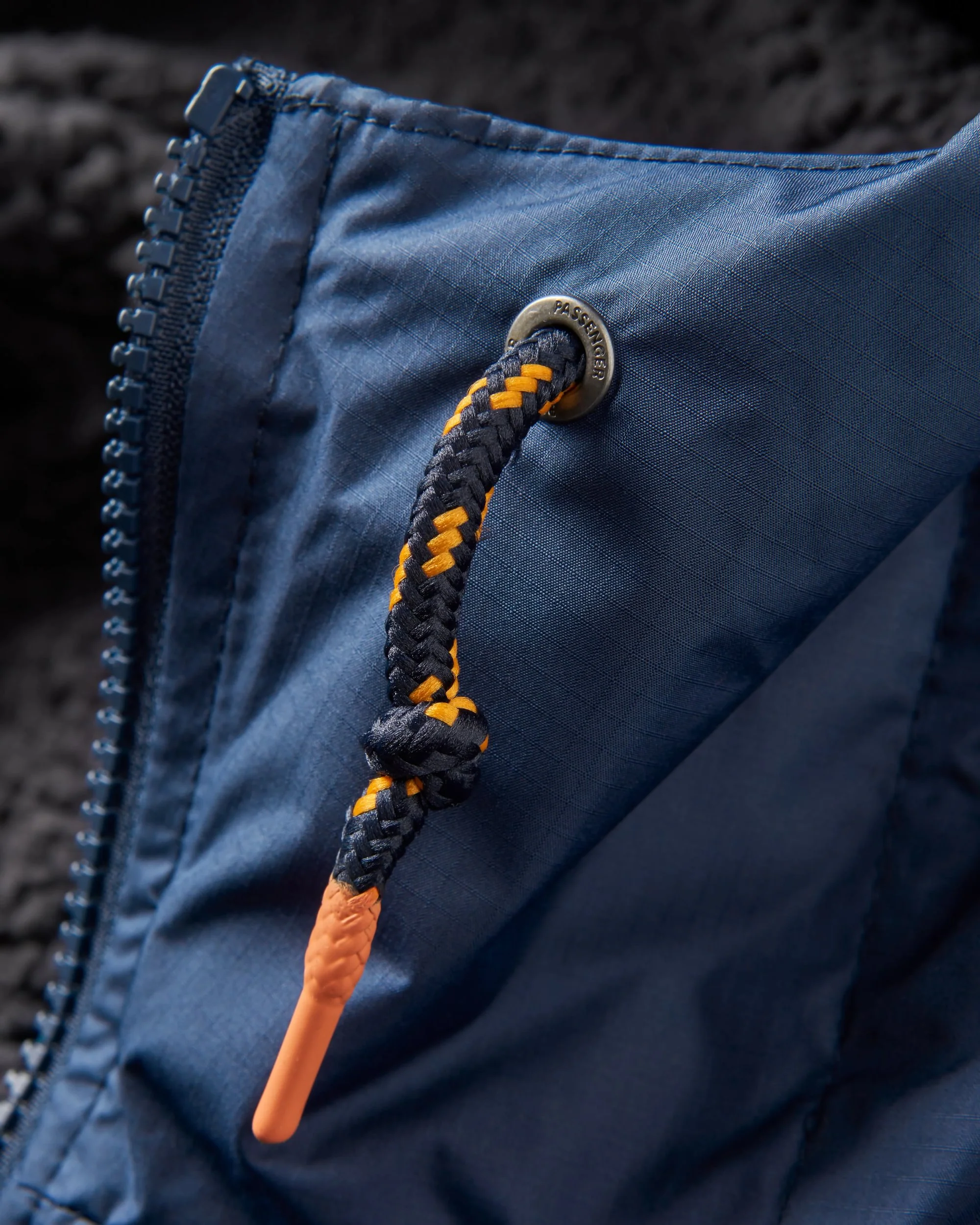 Waves Sherpa Lined Changing Robe - Rich Navy - Image 15
