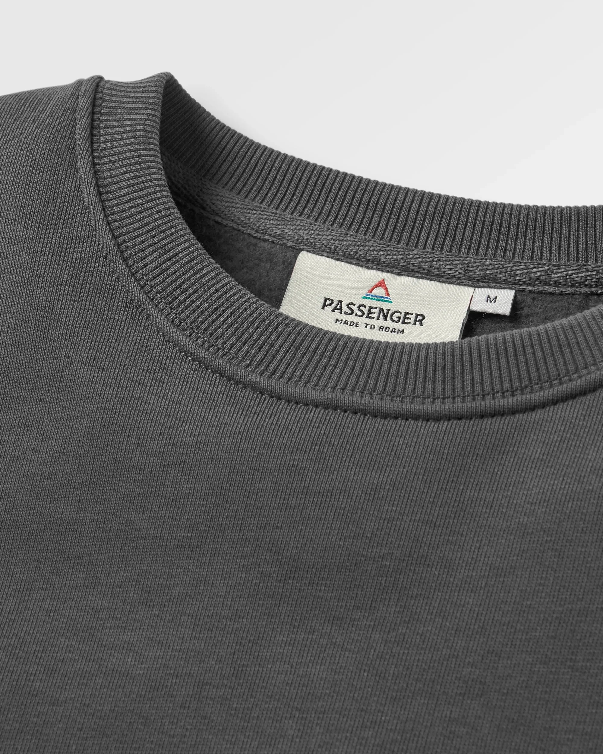 Waves & Trees Organic Cotton Sweatshirt - Charcoal - Image 6