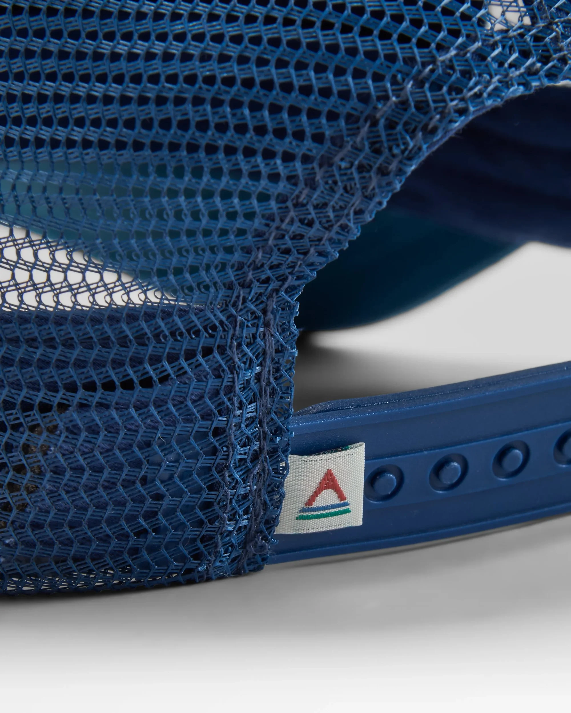 Waves & Trees Organic Cotton Trucker Cap - Tidal Blue - Image 7