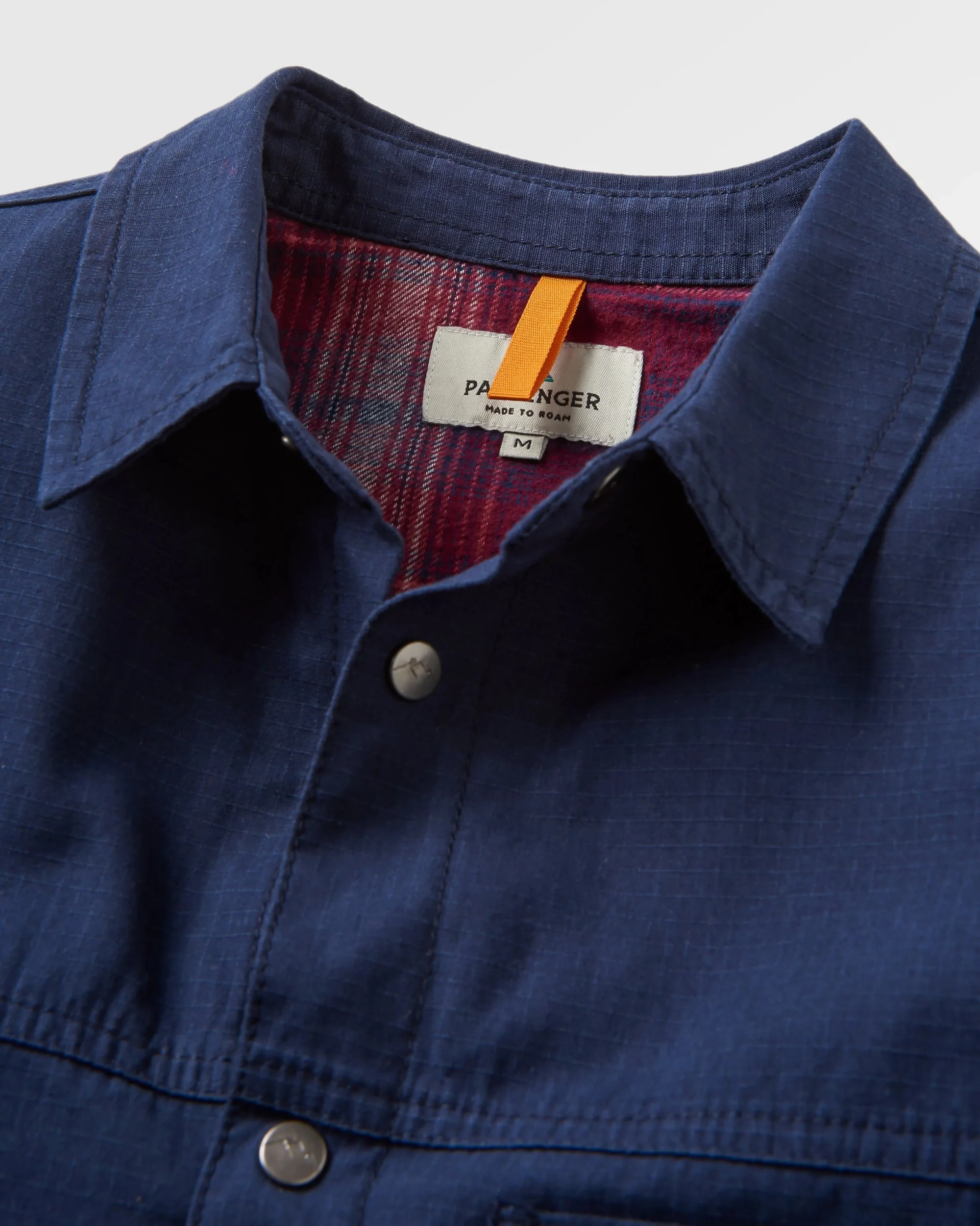 Way Flannel Lined Shirt - Rich Navy - Image 2