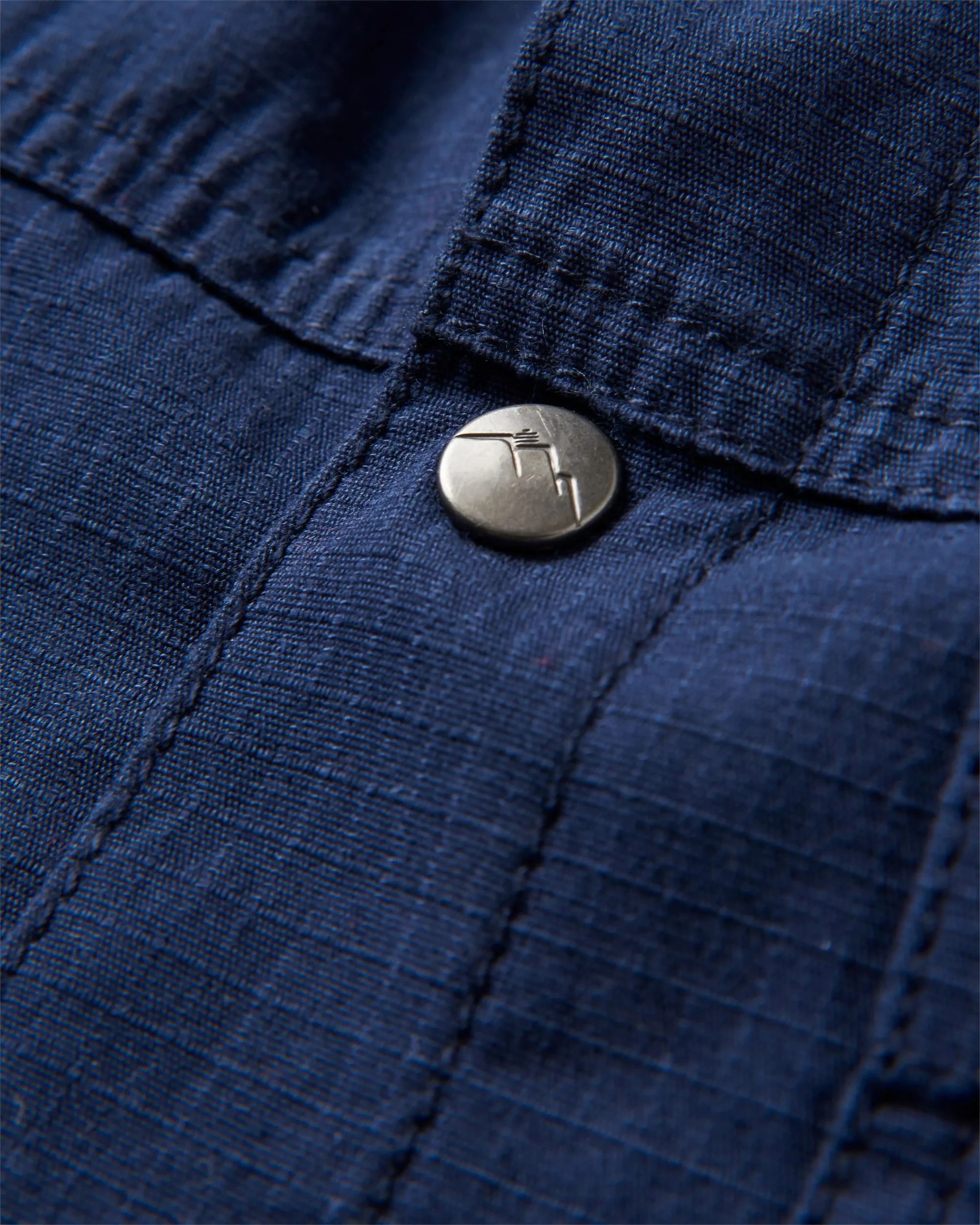 Way Flannel Lined Shirt - Rich Navy - Image 3