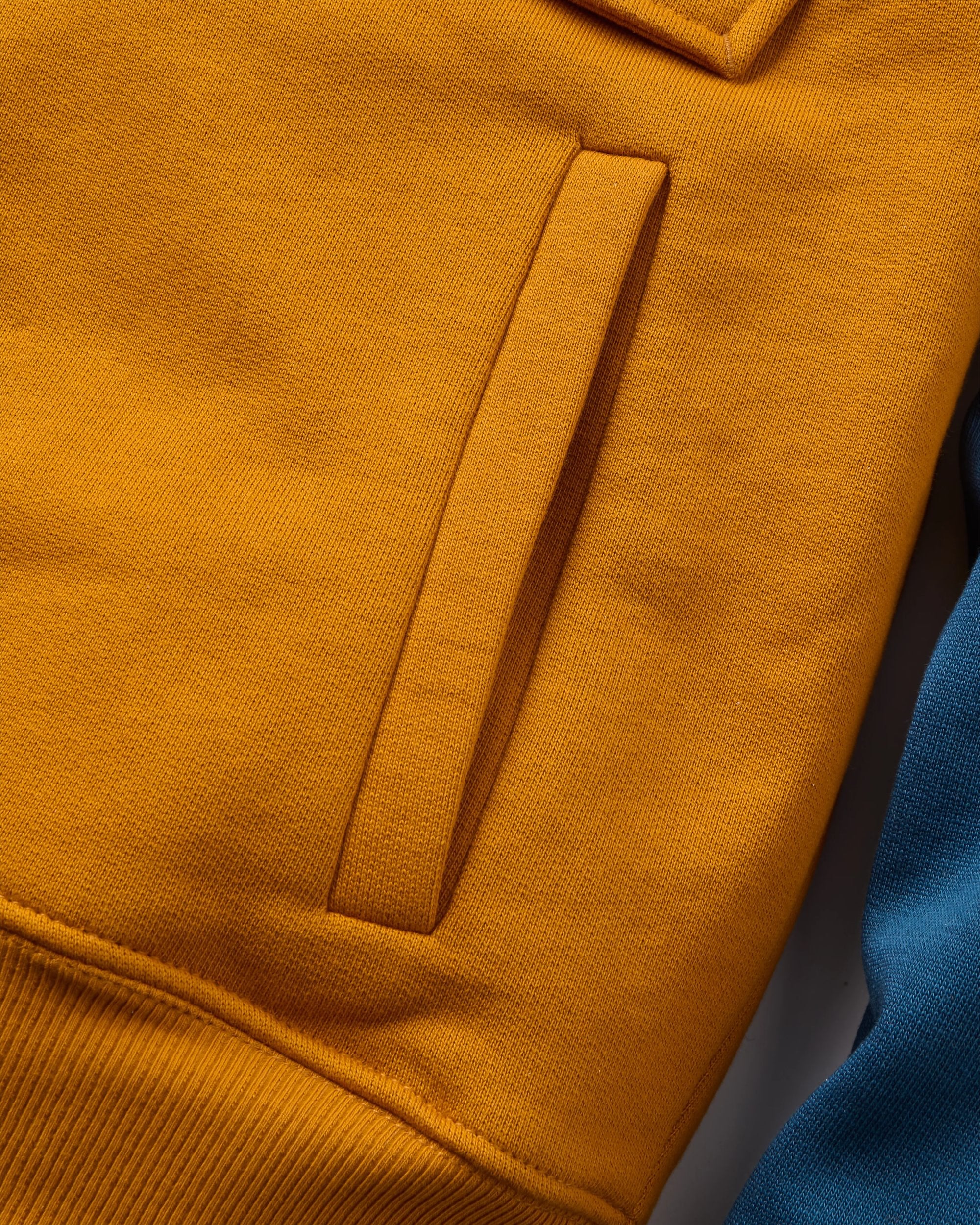 Wildedge Hoodie - Dark Denim/Retro Orange - Image 3