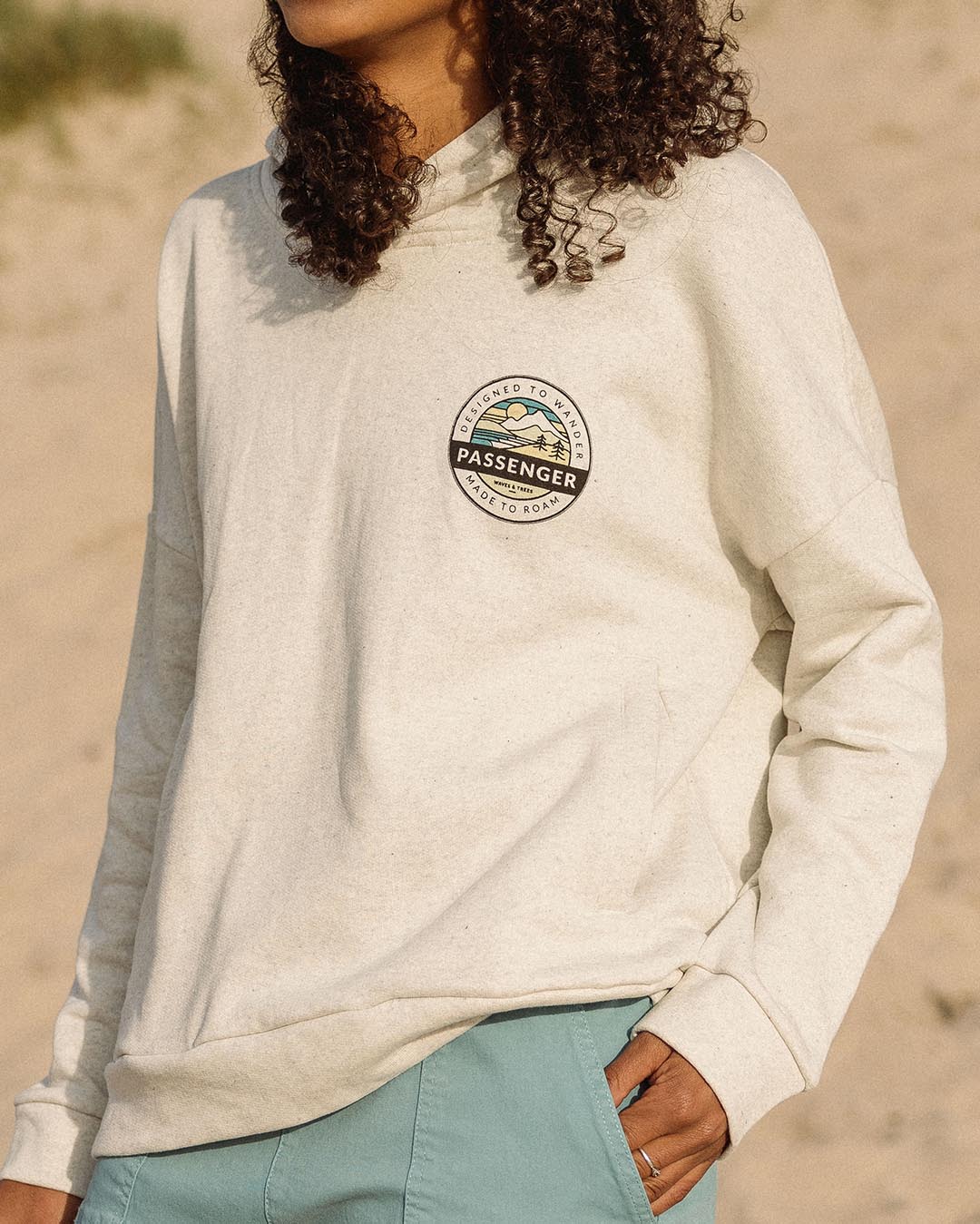 Wilds Hoodie - Milky Marl - Image 3