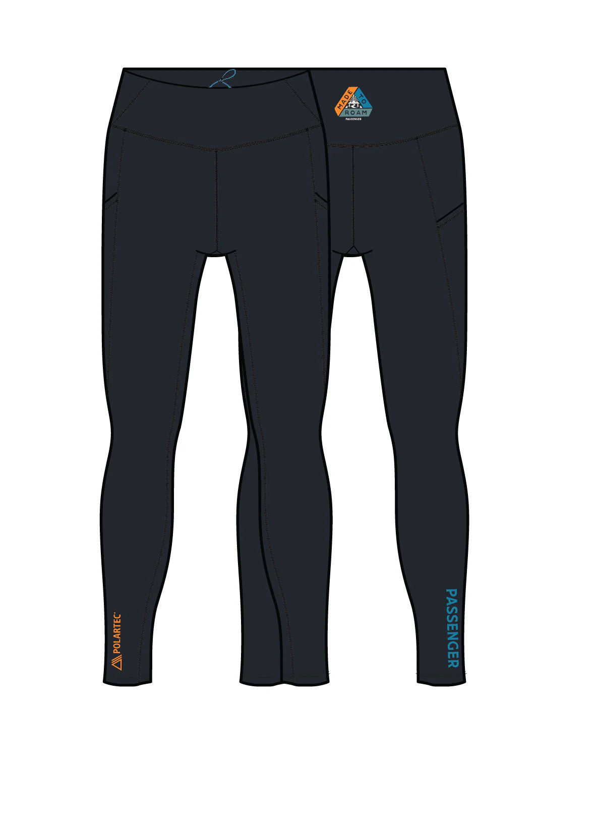 Wintergreen Polartec® Legging - Black - Image 12