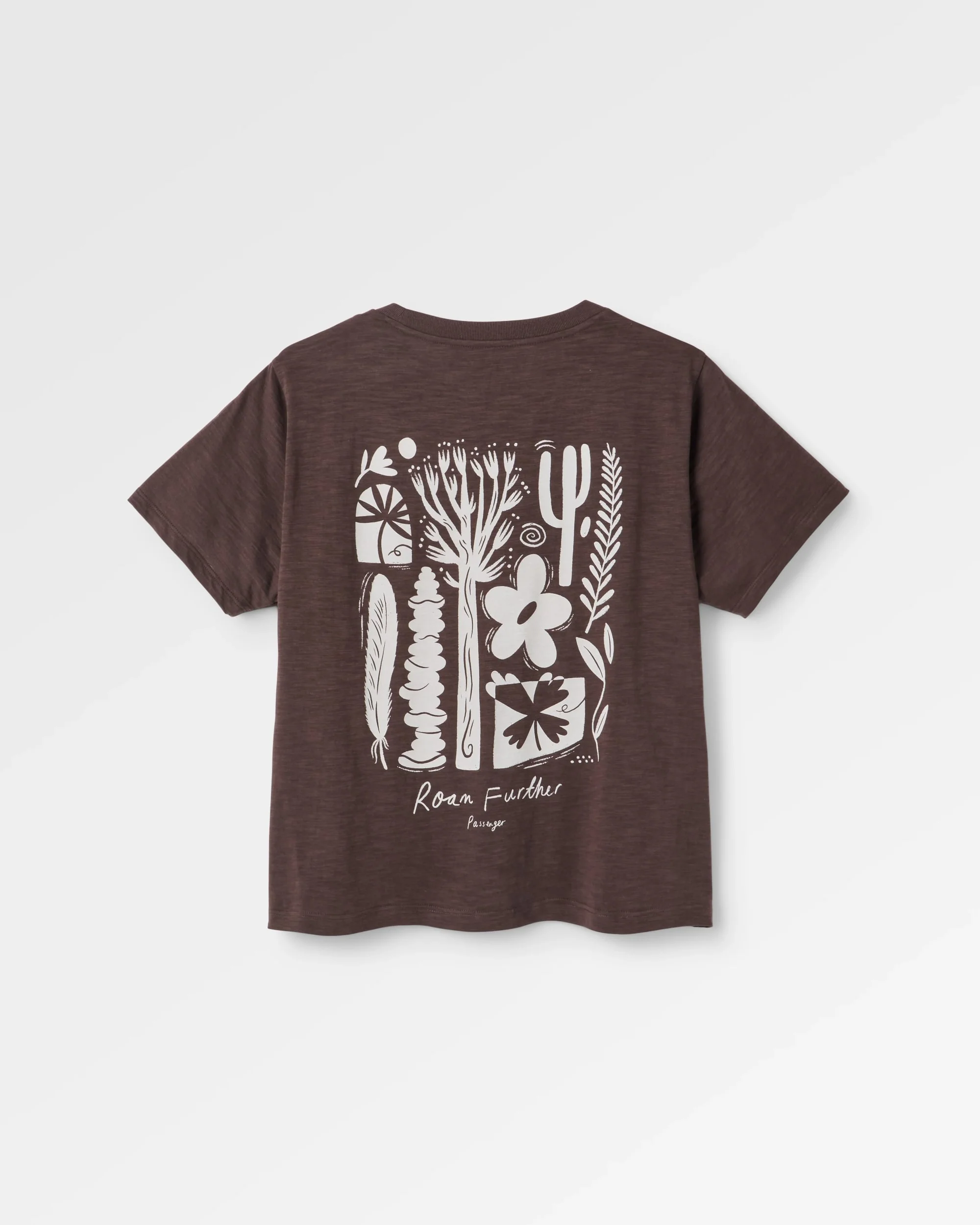 Women's Roam Further T-Shirt - Espresso - Image 2