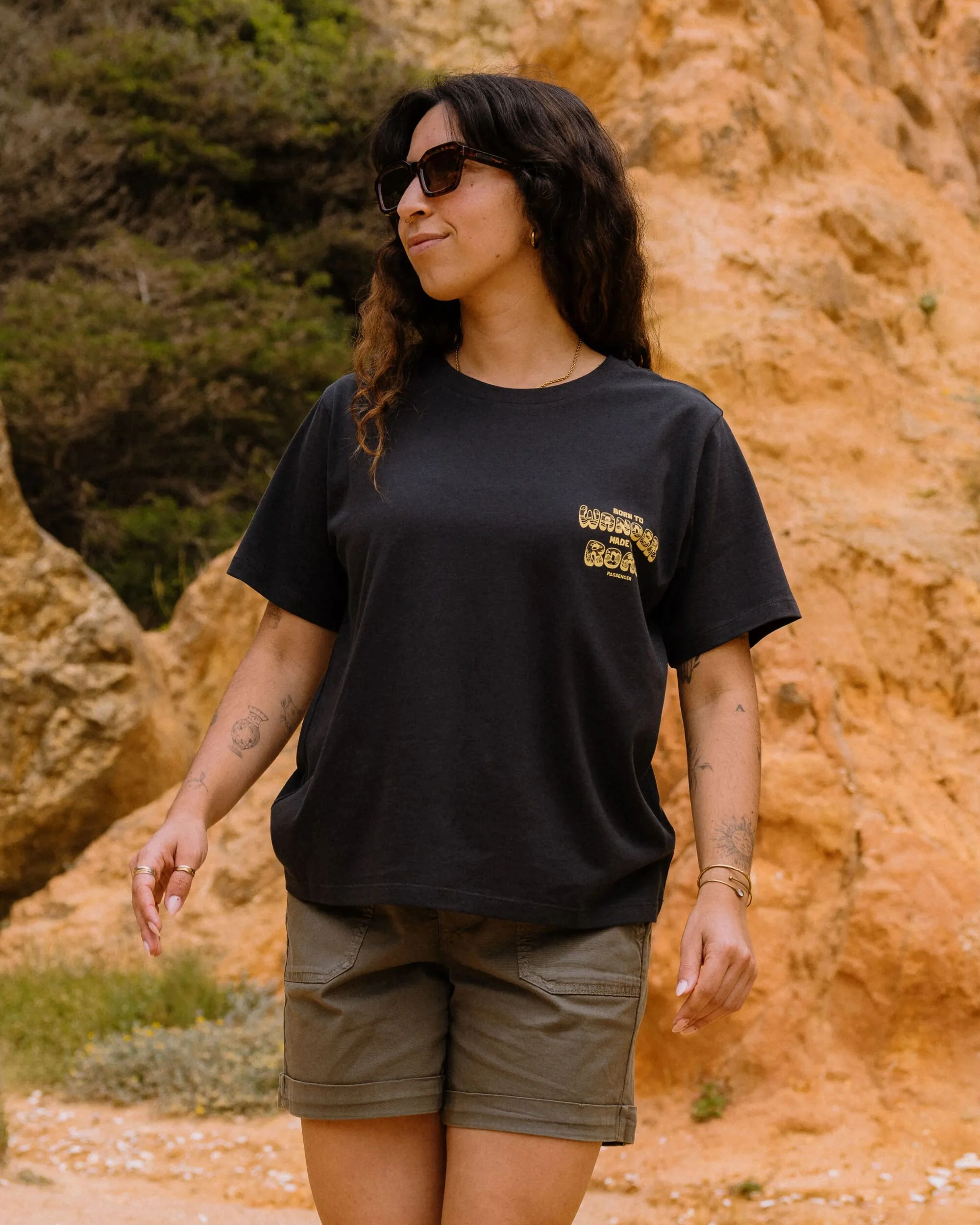 Woodcut T-Shirt - Black - Image 3