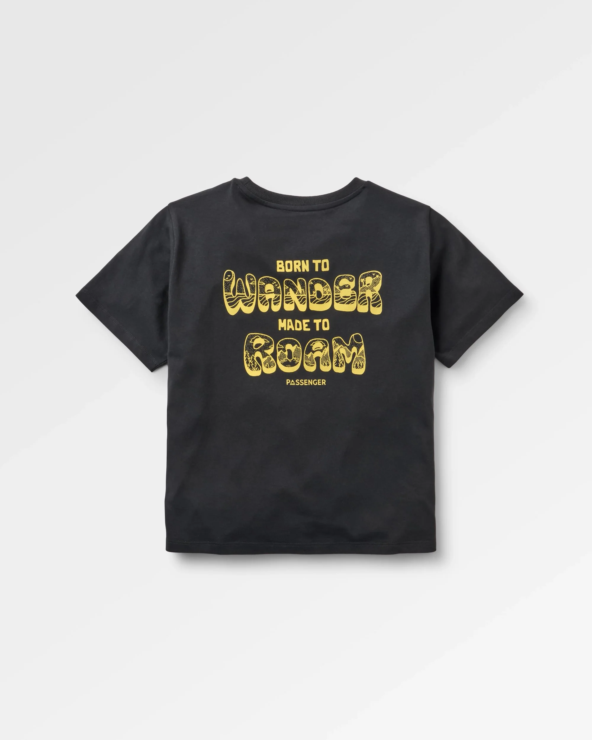 Woodcut T-Shirt - Black - Image 5