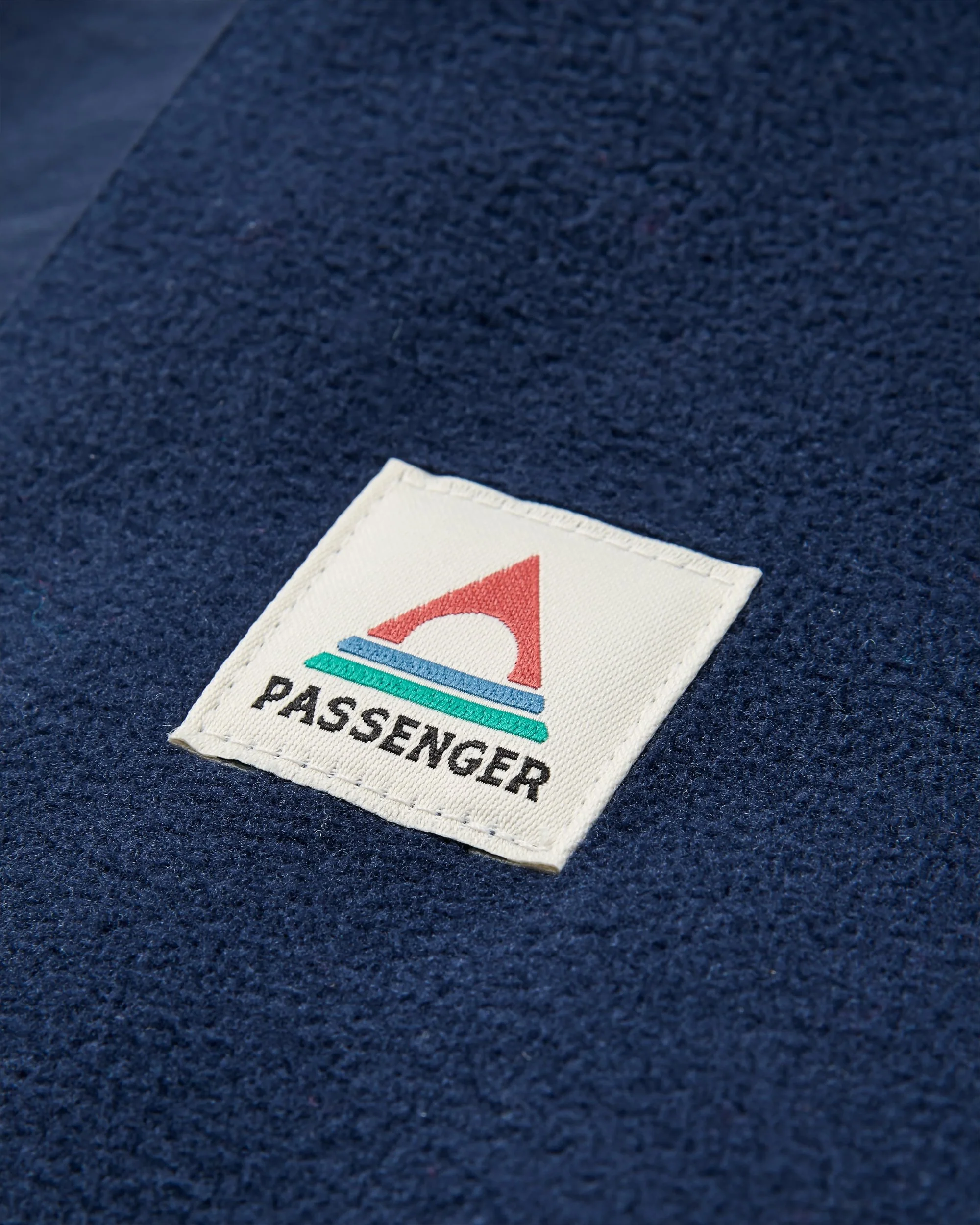Woodland Hoodless 1/2 Zip Polartec® Fleece - Rich Navy/Dark Denim - Image 4