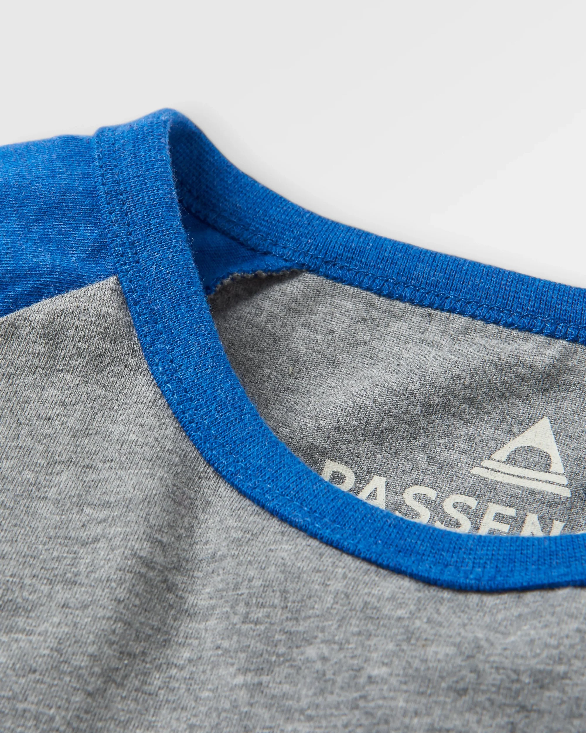 Yuca Organic Cotton LS T-Shirt - Azure Blue Marl - Image 4