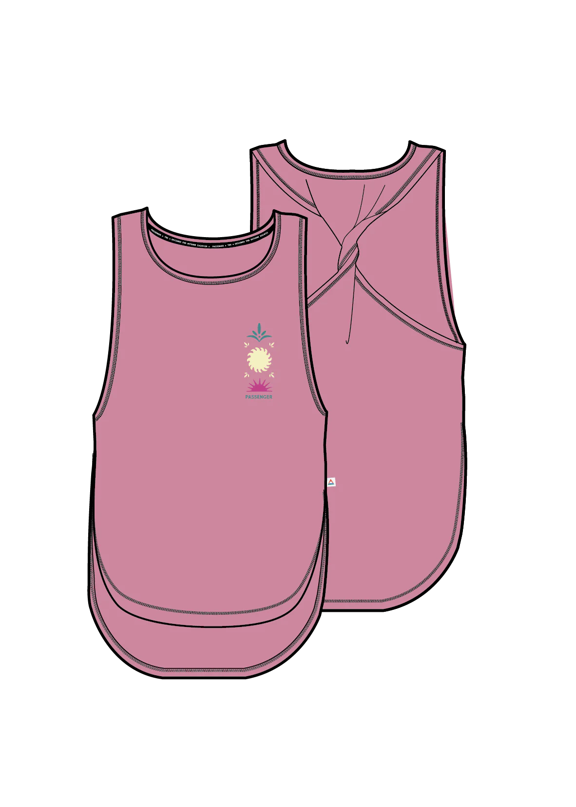 Zenith Drirelease® Active Vest - Pink Rose - Image 6